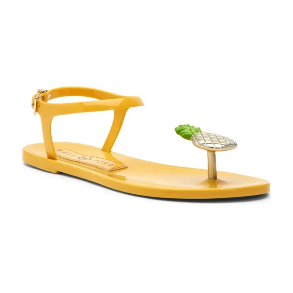 Katy perry metallic pineapple geli sandal